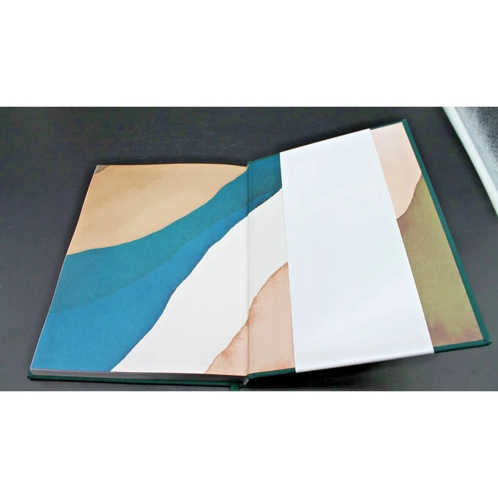 Reading Journal A Book Log for Book Lovers Green Hardcover Reading Tracker